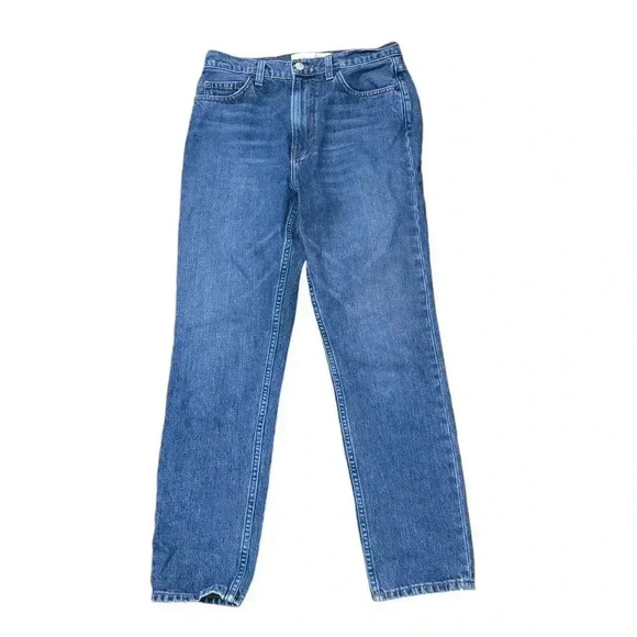 Reformation Julia High Cigarette Jean Baltic Wash Size 27 - Picture 1 of 6